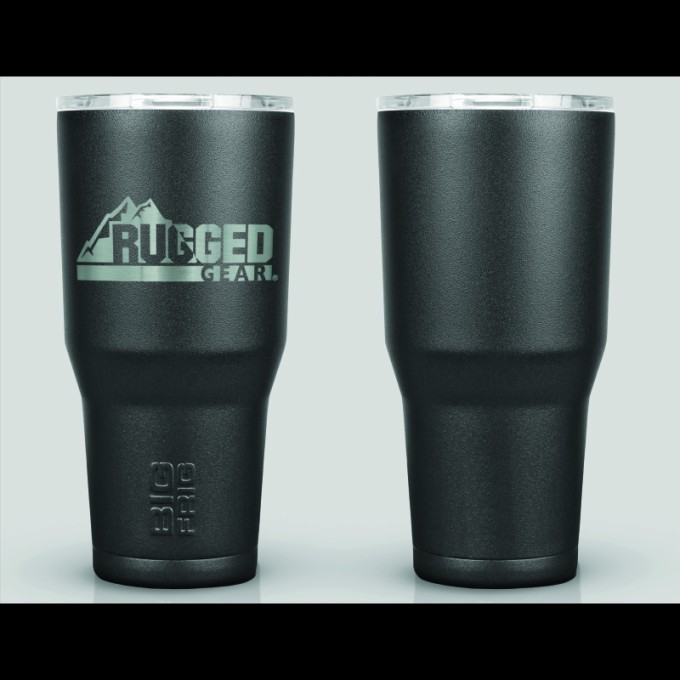  Rugged Gear 30oz Logo Tumbler